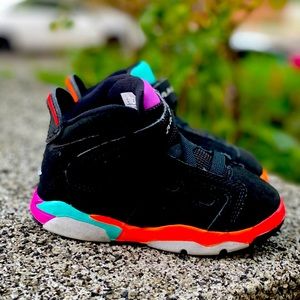 JORDAN 6-17-23 Black 7C Toddler Sneakers
